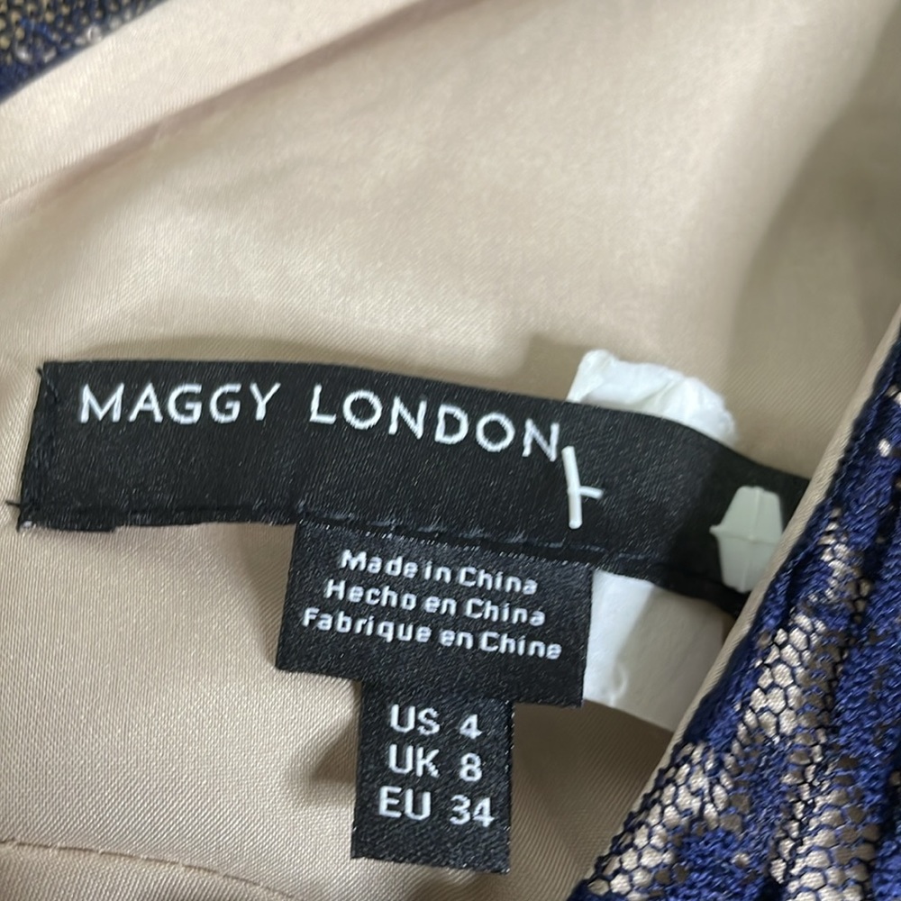 Maggy London Dress. Size 4. - Picture 4 of 5
